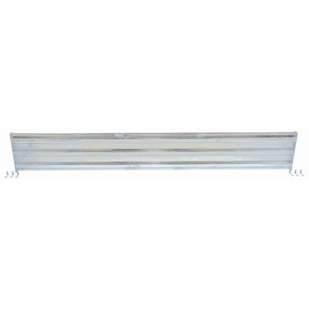 Vestil Bolt-On Style Guard Rail 9 Ft Galvanized GR-F3R-BO-9-HDG